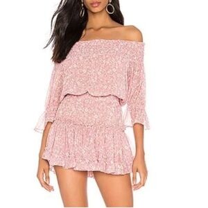 Misa Los Angeles Darla Dress in Pink Floral